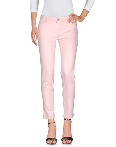 JACOB COHЁN Denim pants Light pink 61% Lyocell, 30% Cotton, 7% Elastomultiester, 2% Elastane
