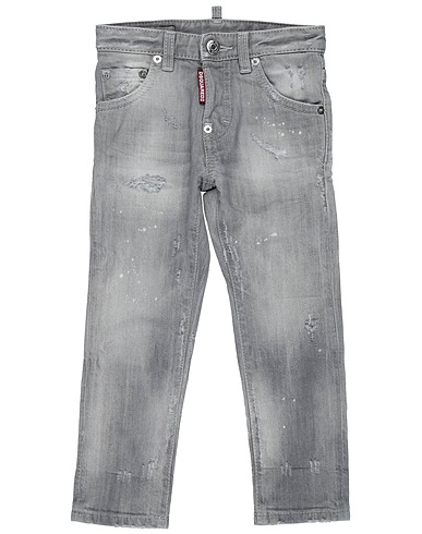 DSQUARED2 Denim trousers Grey 98% Cotton, 2% Elastane