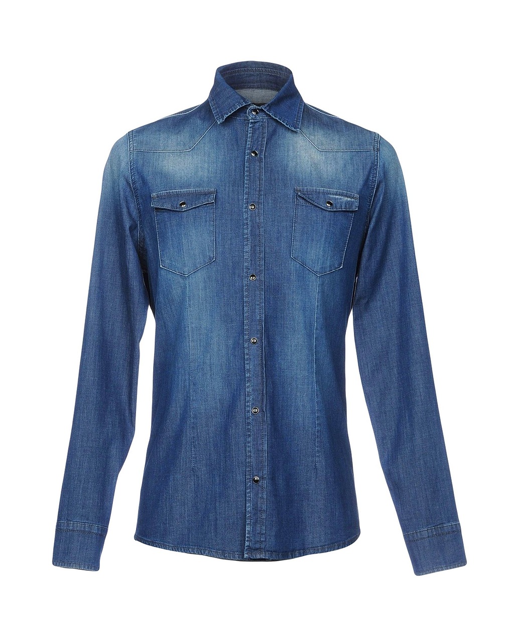 GREY DANIELE ALESSANDRINI - Denim shirts