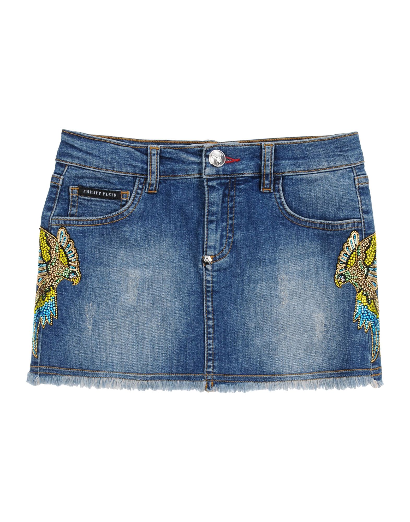 PHILIPP PLEIN - Denim skirts