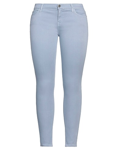 KAOS JEANS Denim trousers Sky blue 63% Tencel™, 30% Cotton, 5% Polyester, 2% Elastane