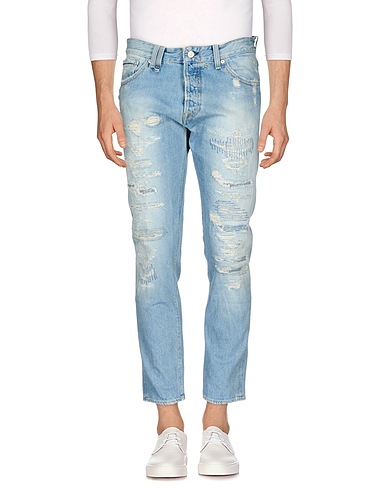 CYCLE Denim trousers Blue 100% Cotton