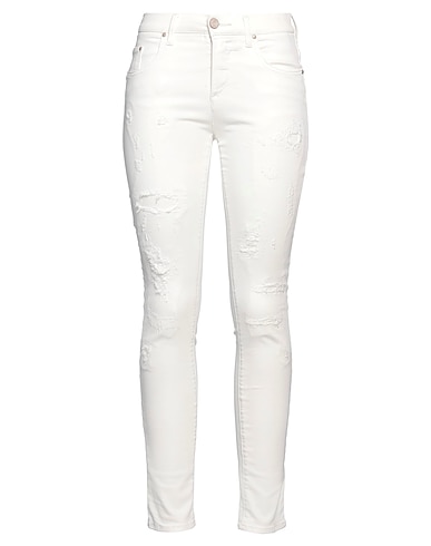 JACOB COHЁN Denim trousers 90% Cotton, 8% Polyester, 2% Elastane