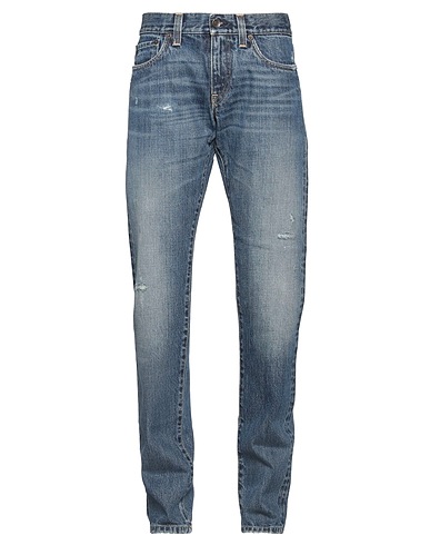 DOLCE&GABBANA Denim trousers Blue 100% Cotton