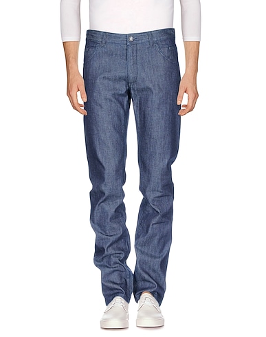 DOLCE&GABBANA Denim trousers Blue 100% Cotton