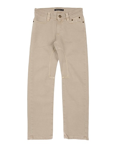 SIVIGLIA Denim trousers Beige 98% Cotton, 2% Elastane
