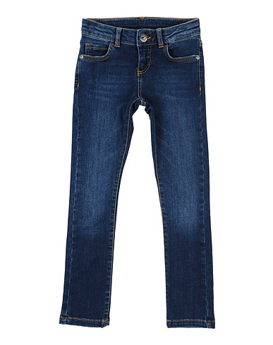 TWINSET Denim trousers Blue 98% Cotton, 2% Elastane