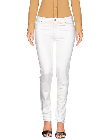 CHEAP MONDAY Hosen Weiß 98% Baumwolle, 2% Elastan