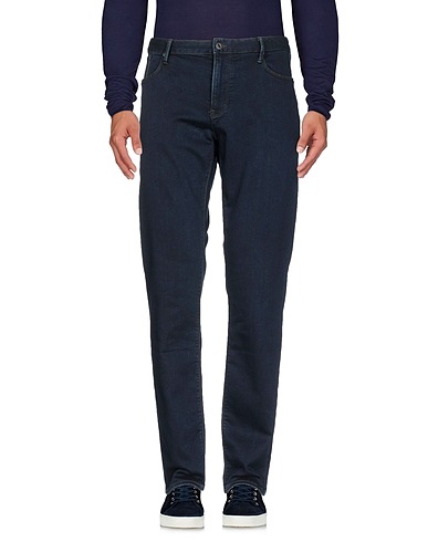ARMANI JEANS Denim pants Blue 99% Cotton, 1% Elastane
