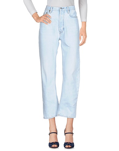 ACNE STUDIOS Denim pants Blue 100% Cotton