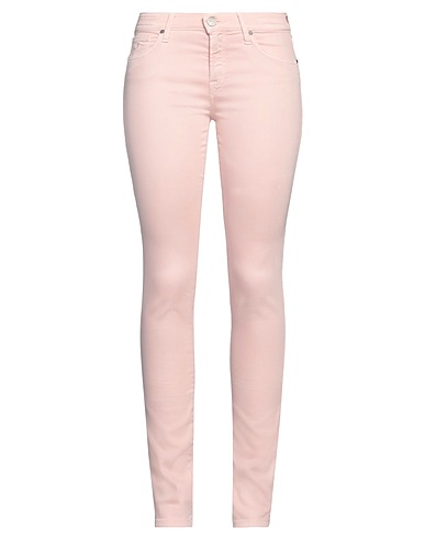 JACOB COHЁN Denim trousers Pink 61% Lyocell, 30% Cotton, 7% Elastomultiester, 2% Elastane