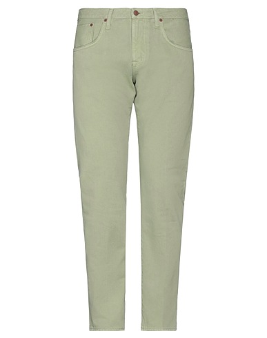 (+) PEOPLE Denim trousers Military green 100% Cotton