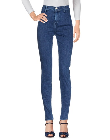 J BRAND Denim pants Blue 92% Cotton, 6% Elastomultiester, 2% Elastane