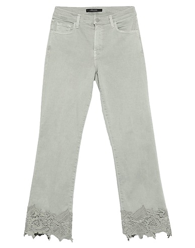 J BRAND Denim trousers Military green 94% Cotton, 4% Polyester, 2% Lycra®