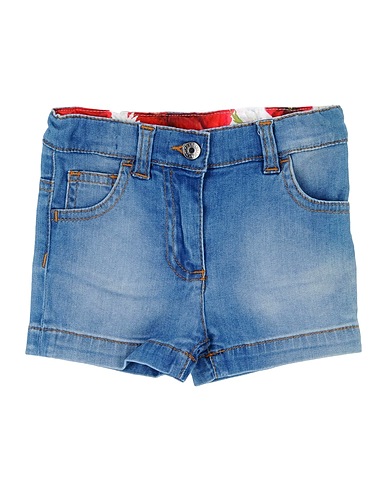 DOLCE&GABBANA Shorts jeans Blu 98% Cotone, 2% Elastan