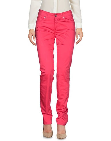 LIU •JO Casual pants Fuchsia 84% Cotton, 14% Polyester, 2% Elastane
