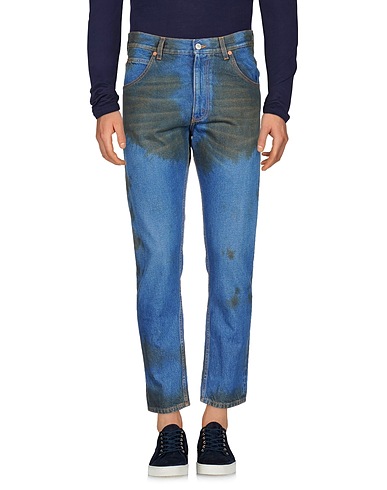 GUCCI Denim pants Blue 100% Cotton