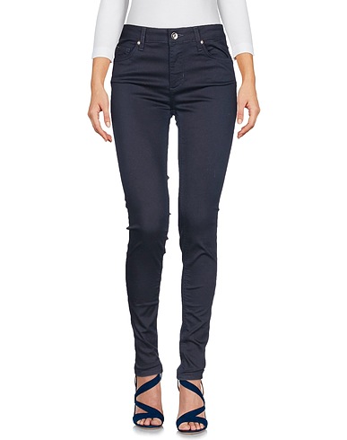 LIU •JO Denim pants Midnight blue 67% Cotton, 29% Polyester, 4% Elastane