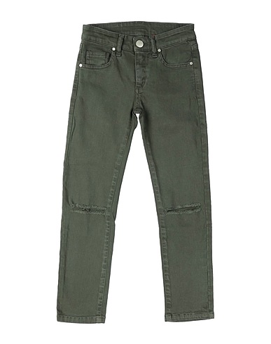 JIJIL JOLIE Denim pants Military green 97% Cotton, 3% Elastane