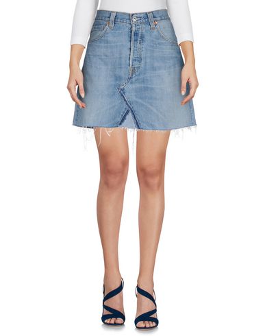 Click to view more detailed imagery on our partner's website Re/done With Levi's Denim Skirt In Blue