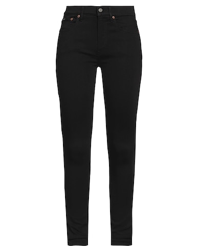 POLO RALPH LAUREN Denim pants Super Skinny Jean
 Black 43% Viscose, 33% Cotton, 17% Lyocell, 5% Polyester, 2% Elastane