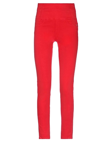 PATRIZIA PEPE Pantaloni jeans Rosso 91% Cotone, 6% Poliestere, 3% Elastan
