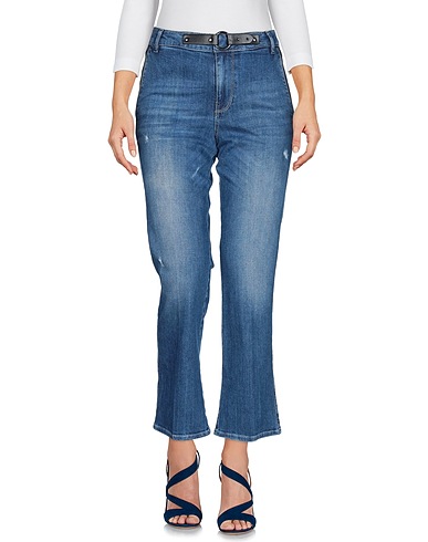 GUESS Denim trousers Blue 98% Cotton, 2% Elastane