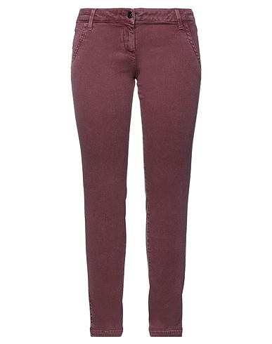 JACOB COHЁN Denim trousers Plum 90% Cotton, 8% Polyester, 2% Elastane