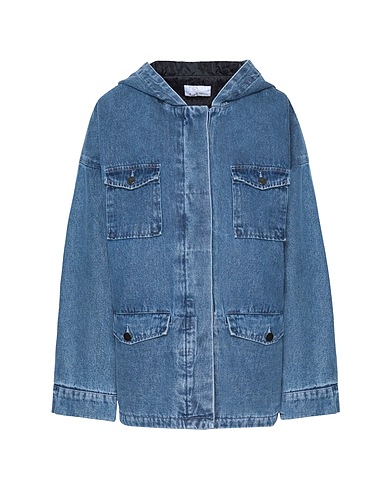 GEORGE J. LOVE Denim jacket Blue 100% Cotton
