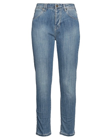 MET JEANS Denim trousers Blue 98% Cotton, 2% Elastane