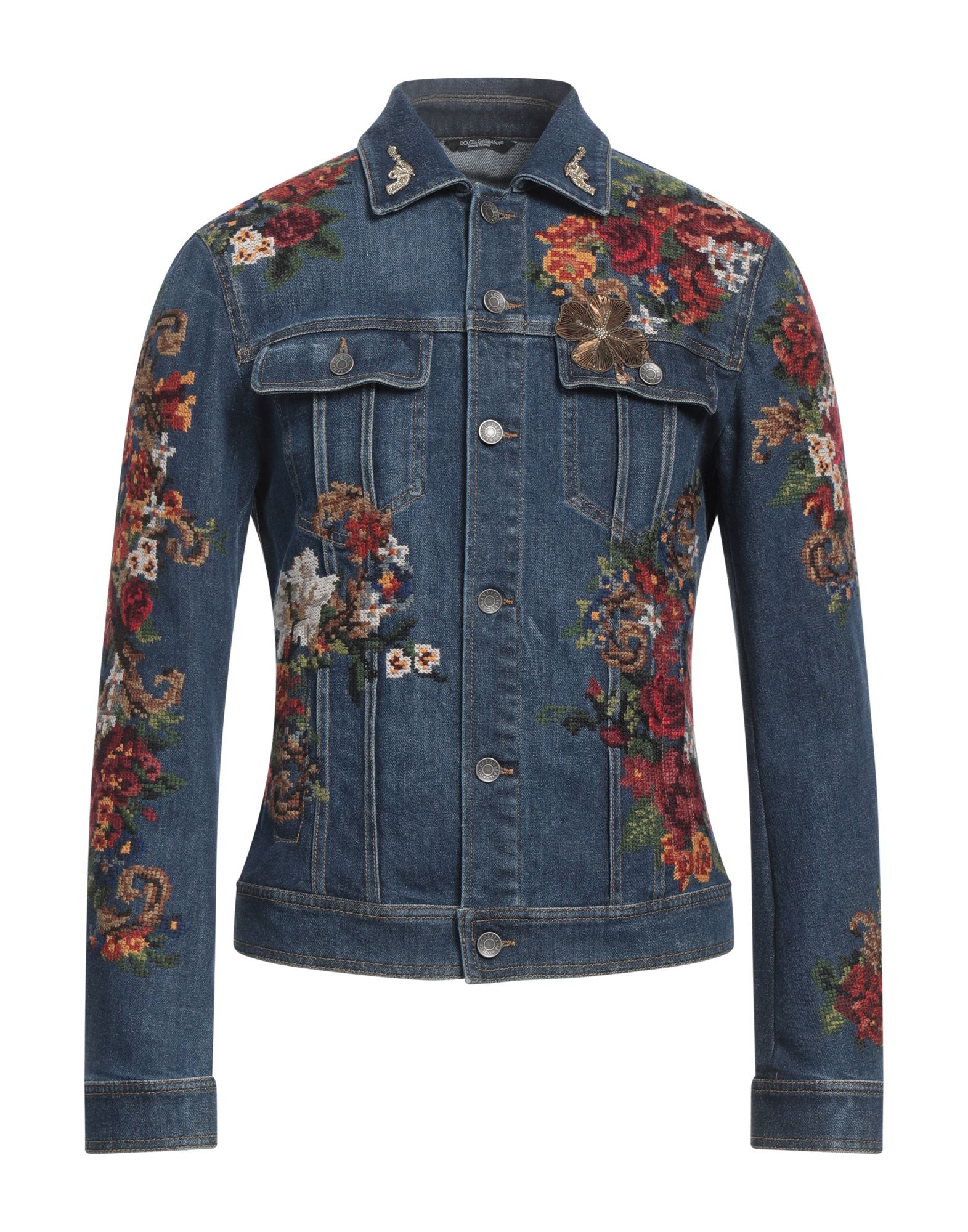DOLCE&GABBANA | Blue Men's Denim Jacket | YOOX