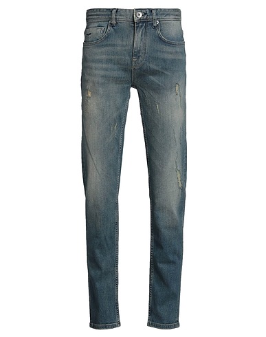 ANTONIO BANDERAS DESIGN by SELECTED HOMME Pantalones vaqueros Azul marino 99% Algodón, 1% Elastán