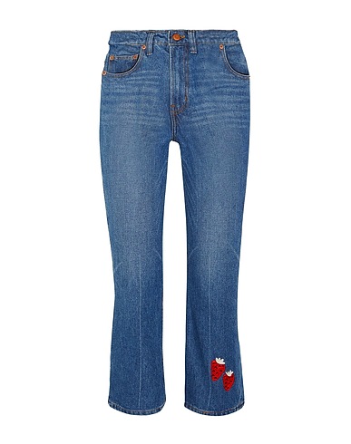 BLISS AND MISCHIEF Pantaloni jeans Blu 100% Cotone