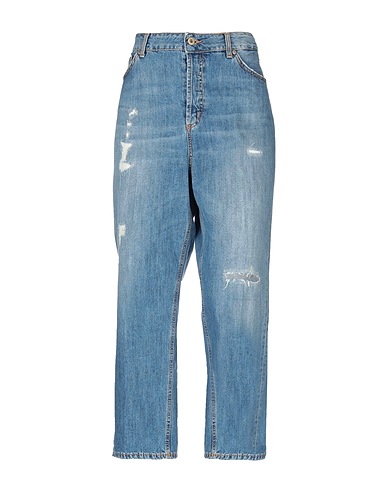 DONDUP Denim trousers Blue 100% Cotton