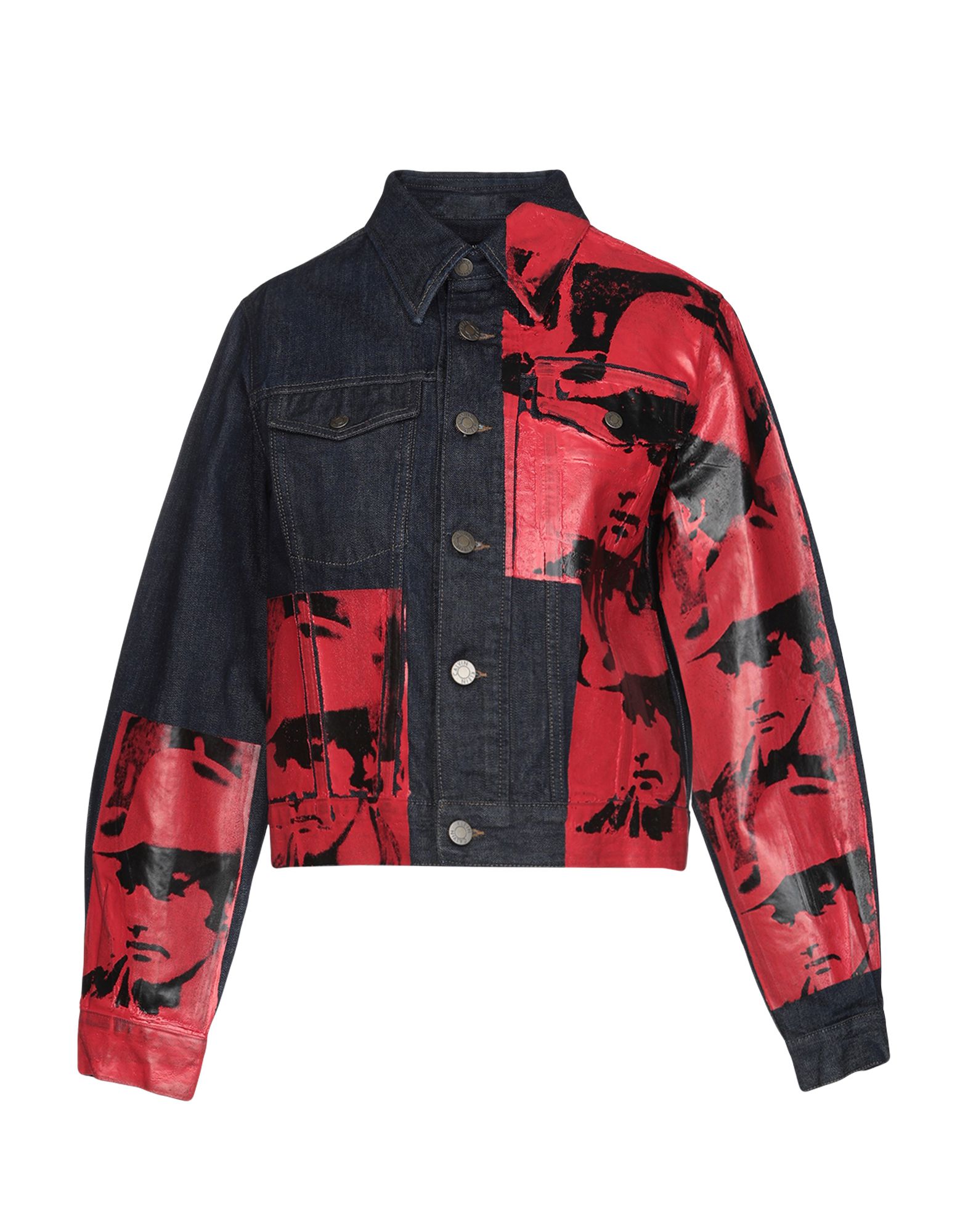 calvin klein andy warhol jean jacket