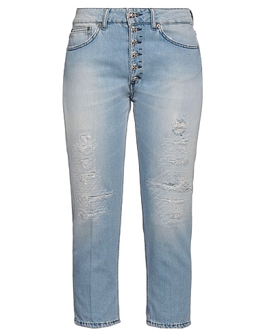 DONDUP Denim trousers Blue 100% Cotton