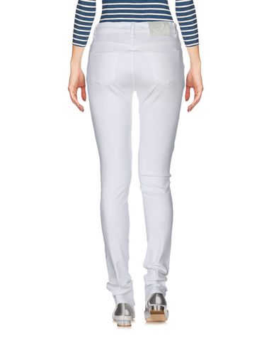 Shop Jacob Cohёn Woman Jeans White Size 27 Cotton, Lyocell, Polyester, Elastane