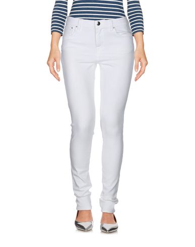 Shop Jacob Cohёn Woman Jeans White Size 27 Cotton, Lyocell, Polyester, Elastane