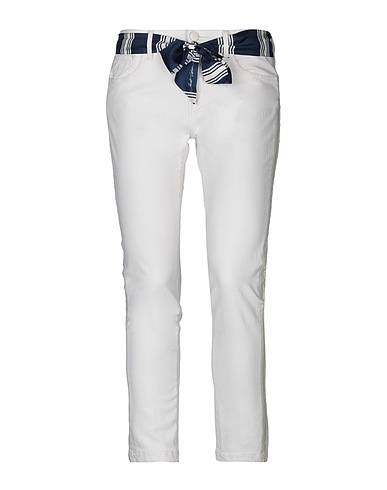 JACOB COHЁN Pantaloni jeans Bianco 97% Cotone, 3% Elastan