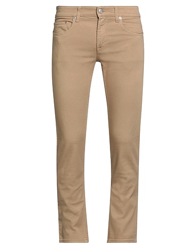 DEPARTMENT 5 Denim trousers Camel 98% Cotton, 2% Elastane