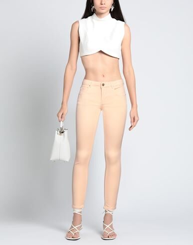 Silvian Heach Denim Pants In Orange