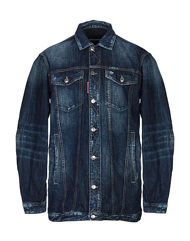 DSQUARED2 Denim jacket Blue 100% Cotton