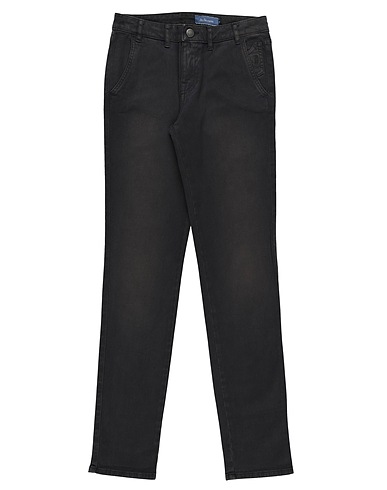 JECKERSON Denim trousers Charcoal 98% Cotton, 2% Elastane