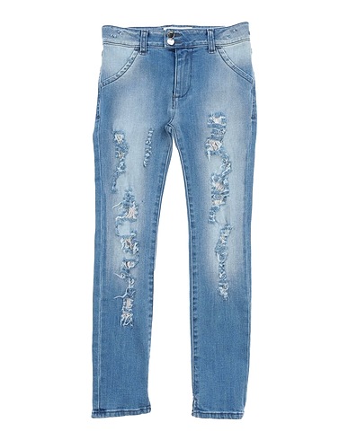 MET JEANS Pantaloni jeans Blu 98% Cotone, 2% Elastan, Poliammide