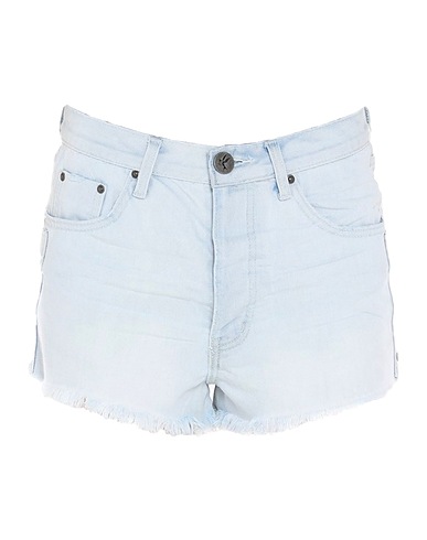 ONE TEASPOON Shorts Blau 77% Baumwolle, 16% Polyester, 7% Viskose