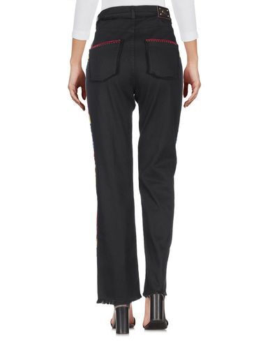 Etro Denim Pants In Black
