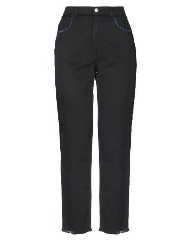 Etro Denim Pants In Black