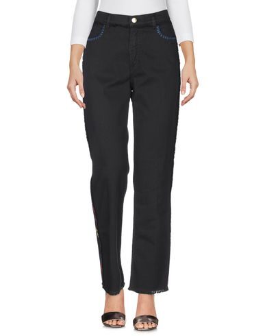 Etro Denim Pants In Black