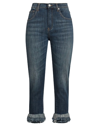 NORA BARTH Denim pants BLU 98% Cotton, 2% Elastane