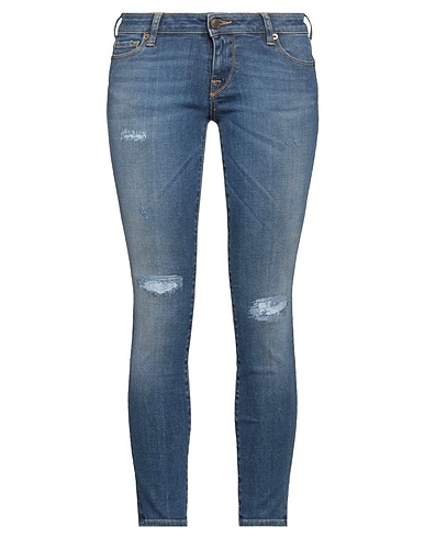 TRUE NYC® Denim trousers Blue 98% Cotton, 2% Elastane